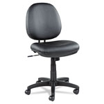 Alera Interval Series Swivel/Tilt Task Chair, Supports up to 275 lbs, Black Seat/Black Back, Black Base view 2