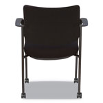 Alera IV Series Guest Chairs, 24.80'' x 22.83'' x 32.28'', Black Seat/Black Back, Black Base, 2/Carton view 4