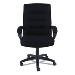 Alera Kesson Series High-Back Office Chair, Supports up to 300 lbs., Black Seat/Black Back, Black Base view 1