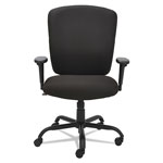 Alera Mota Series Big and Tall Chair, Supports up to 450 lbs, Black Seat/Black Back, Black Base view 1