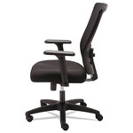 Alera Envy Series Mesh High-Back Swivel/Tilt Chair, Supports up to 250 lbs., Black Seat/Black Back, Black Base view 5