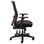 Alera Envy Series Mesh High-Back Multifunction Chair, Supports up to 250 lbs., Black Seat/Black Back, Black Base view 5