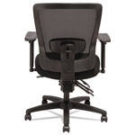 Alera Envy Series Mesh Mid-Back Multifunction Chair, Supports up to 250 lbs., Black Seat/Black Back, Black Base view 4
