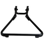 Alera SS Series Sit/Stand Adjustable Stool, Black/Black, Black Base view 5