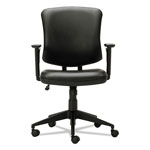 Alera Everyday Task Office Chair, Supports up to 275 lbs., Black Seat/Black Back, Black Base view 1