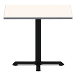 Alera Reversible Laminate Table Top, Square, 35 3/8w x 35 3/8d, White/Gray view 5