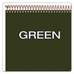 Ampad Gold Fibre Wirebound Project Notes Pad, Project-Management Format, Green Cover, 70 White 8.5 x 11.75 Sheets view 5