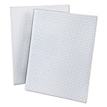 Ampad Quadrille Pads, Quadrille Rule (4 sq/in), 50 White (Heavyweight 20 lb Bond) 8.5 x 11 Sheets view 1
