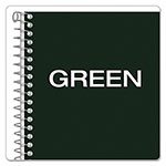 Oxford Earthwise by Oxford Recycled One-Subject Notebook, Narrow Rule, Green Cover, 8 x 5, 80 Sheets view 5