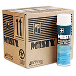Misty Disinfectant Foam Cleaner, Fresh Scent, 19oz Aerosol, 12/Carton view 1