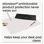 Artistic Office Products KrystalView Desk Pad with Antimicrobial Protection, 24 x 19, Matte Finish, Clear view 5