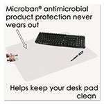 Artistic Office Products KrystalView Desk Pad with Antimicrobial Protection, 36 x 20, Matte Finish, Clear view 5