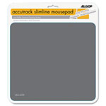 Allsop Accutrack Slimline Mouse Pad, Graphite, 8 3/4