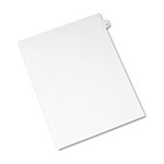 Avery Preprinted Legal Exhibit Side Tab Index Dividers, Avery Style, 10-Tab, 27, 11 x 8.5, White, 25/Pack view 1