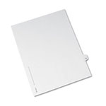 Avery Preprinted Legal Exhibit Side Tab Index Dividers, Avery Style, 10-Tab, 31, 11 x 8.5, White, 25/Pack view 1