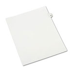 Avery Preprinted Legal Exhibit Side Tab Index Dividers, Avery Style, 10-Tab, 80, 11 x 8.5, White, 25/Pack view 1