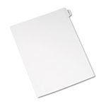 Avery Avery-Style Preprinted Legal Side Tab Divider, Exhibit K, Letter, White, 25/Pack view 1