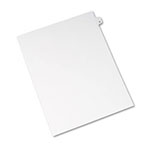 Avery Preprinted Legal Exhibit Side Tab Index Dividers, Avery Style, 26-Tab, B, 11 x 8.5, White, 25/Pack view 1