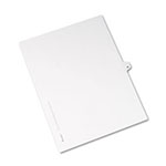 Avery Preprinted Legal Exhibit Side Tab Index Dividers, Avery Style, 26-Tab, M, 11 x 8.5, White, 25/Pack view 1