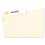 Avery Handwrite Only Self-Adhesive Removable Round Color-Coding Labels, 0.5