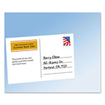 Avery Postcards for Laser Printers, 4 x 6, Uncoated White, 2/Sheet, 100/Box view 1