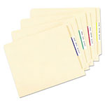 Avery Removable File Folder Labels with Sure Feed Technology, 0.66 x 3.44, White, 30/Sheet, 25 Sheets/Pack view 2