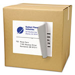 Avery Shipping Labels with TrueBlock Technology, Inkjet Printers, 8.5 x 11, White, 25/Pack view 1