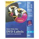 Avery Inkjet DVD Labels, Matte White, 20/Pack orginal image