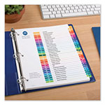 Avery Customizable Table of Contents Ready Index Dividers with Multicolor Tabs, 31-Tab, 1 to 31, 11 x 8.5, White, 1 Set view 3