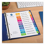 Avery Customizable TOC Ready Index Multicolor Dividers, 12-Tab, Letter view 2