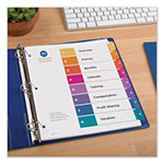 Avery Customizable TOC Ready Index Multicolor Dividers, 8-Tab, Letter, 6 Sets view 4