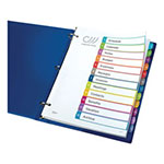 Avery Customizable TOC Ready Index Multicolor Dividers, 1-12, Letter view 1