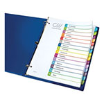 Avery Customizable TOC Ready Index Multicolor Dividers, 1-15, Letter view 5