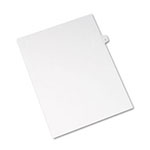 Avery Preprinted Legal Exhibit Side Tab Index Dividers, Avery Style, 10-Tab, 7, 11 x 8.5, White, 25/Pack view 1
