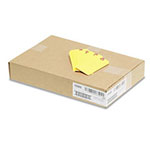 Avery Unstrung Shipping Tags, Paper, 4 3/4 x 2 3/8, Yellow, 1,000/Box view 2