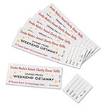 Avery Printable Tickets w/Tear-Away Stubs, 97 Bright, 65lb, 8.5 x 11, White, 10 Tickets/Sheet, 20 Sheets/Pack view 3
