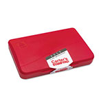 Avery Pre-Inked Felt Stamp Pad, 4.25 x 2.75, Red view 1