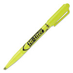 Avery HI-LITER Pen-Style Highlighters, Chisel Tip, Fluorescent Yellow, Dozen view 4