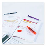 Avery HI-LITER Desk-Style Highlighters, Chisel Tip, Fluorescent Orange, Dozen view 4