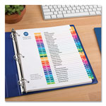 Avery Customizable Table of Contents Ready Index Multicolor Dividers, 31-Tab, 1 to 31, 11 x 8.5, 6 Sets view 4