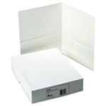 Avery Two-Pocket Folder, 40-Sheet Capacity, White, 25/Box view 2