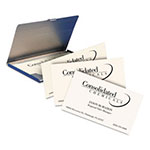 Avery Printable Microperforated Business Cards with Sure Feed Technology, Laser, 2 x 3.5, Ivory, Uncoated, 250/Pack view 1