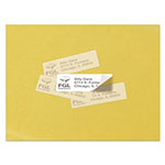 Avery Repositionable Address Labels w/SureFeed, Laser, 1 x 2 5/8, White, 3000/Box view 5