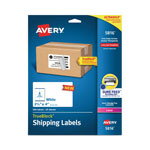 Avery Shipping Labels with TrueBlock Technology, Laser Printers, 2.5 x 4, White, 8/Sheet, 25 Sheets/Pack orginal image