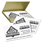 Avery Clean Edge Business Cards, Laser, 2 x 3 1/2, White, 400/Box view 3
