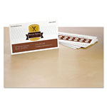 Avery Printable Microperforated Business Cards with Sure Feed Technology, Laser, 2 x 3.5, White, Uncoated, 2500/Box view 2