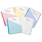 Avery Binder Pockets, 3-Hole Punched, 9 1/4 x 11, Assorted Colors, 5/Pack view 3
