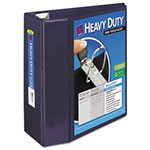 Avery Heavy-Duty View Binder with DuraHinge and Locking One Touch EZD Rings, 3 Rings, 5
