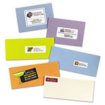 Avery Vibrant Inkjet Color-Print Labels w/ Sure Feed, 1 x 2 5/8, Matte White, 600/PK view 3