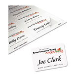 Avery Flexible Adhesive Name Badge Labels, 3.38 x 2.33, White, 160/Pack view 2